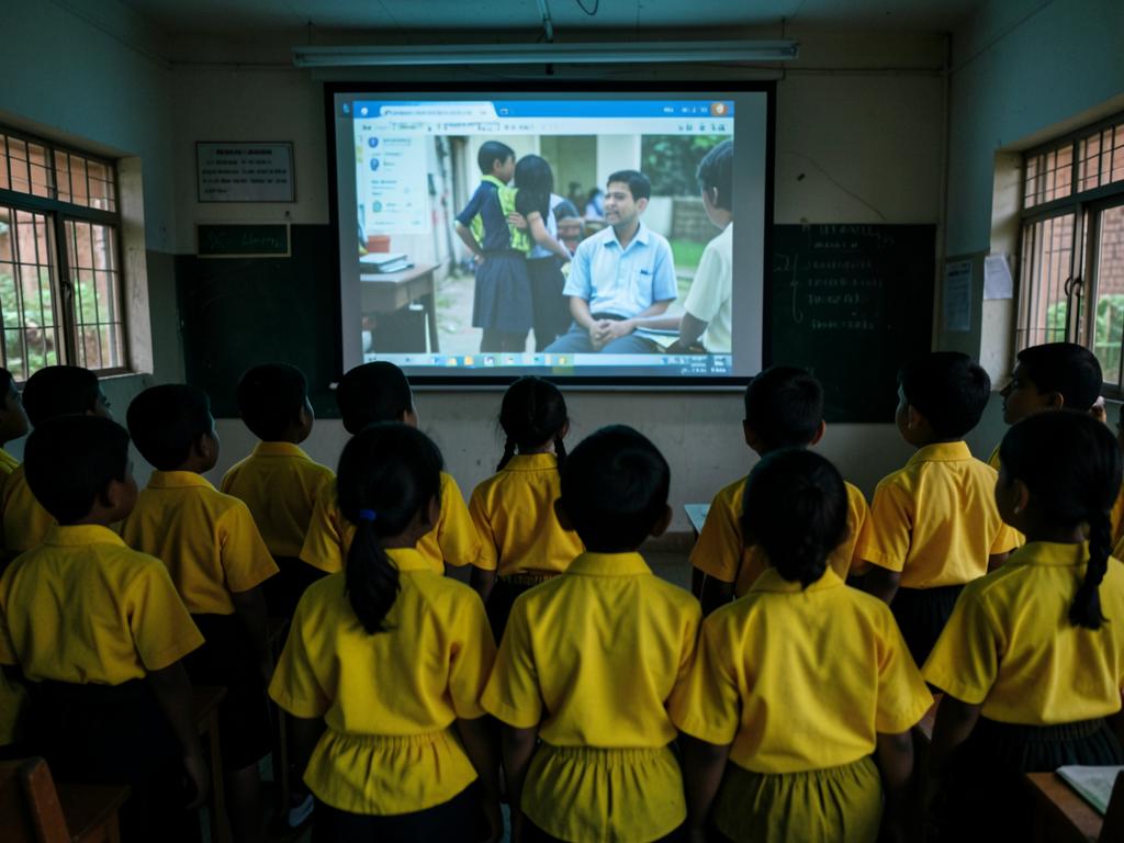Kids Movie & Series at The Zion Public School